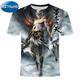A21FUNB2025 Paz elite Molong Nine Days Summer Cool Cool Manga corta Camisetas impresas adolescentes Hands TX1506 One Size Children 110 20-25Jin [Jin es igual a 0,5 kg]