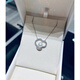 Ya Ge M Jia Tong S925 sterling silver Seiko sea water akoya pearl gourd cloud pendant Mother's Day 520 gift silver gray