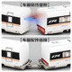 YWZR High-speed Railway Toy Train Fuxing Alloy Children's Remote Control Toy Car Boy with Track Simulation High-speed Vehicle Model [Remote Control Model] Fuxing Three Section [White] Package Two-Semi-Circular Elliptical Track (Changeable Lane)