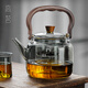 Gaoming glass tea kettle, high temperature resistant household large-capacity lifting kettle, electric ceramic stove, special tea water separation and thickening kettle, Moyan kettle 1000ml
