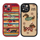 AIGELLEL RUND DOG PISTILE FÜR APPLE 13 MODIFLICHE HABE 15PROMAX SILICON IPHION 16 Lambskin 11 Neues Modell 12 Big Eye Lambskin White-X1484 Redmi Note12Turbo