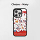 Beau Ten Cent (MSMF) Sanrio Apple Magnetic Phone Case Magsafe Cartoon Cute Girl Heart Katie Cat Advanced Wireless Charges Deux-en-1 Case de protection anti-automne pour femmes applicable [acrylique magnétique] Pudding Dog-BG694G iPhone14pro