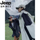 吉普（JEEP）冲锋衣男女秋冬季户外三合一可拆卸外套防风防水情侣登山服男 粉酒红女款 单件外套 5XL 【宽松效果请拍大一码】