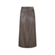 
JNBY/Jiangnan Buyi 25 autumn new product skirt for women A-type soft and elastic cotton 5P7D13240 496/Blue Coffee XL