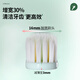 
RAOYI high density wide head soft bristle toothbrush for gum protection sensitive gums [pink + rice + green] elegant soft bristle 3 pieces