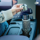 禾器钛杯纯钛保温杯高档闷茶杯茶水分离养生泡茶商务办公礼品钛杯定制 喜吉钛来蓝色460ml