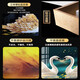 卧室床头装饰画轻奢感主卧挂画背景墙面壁画房间天鹅2024新款 ws1047相濡以沫 30*120cm1.2米床可定制画面尺寸
