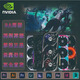 Buntes GTX1050TI2G4G10603G5G16606G10701080 Ti8G 11G General Snapdragon Wind Flame War God Netchi Desktop Disassemed Independent Graphics Card Gigabyte GTX1080 8G G1