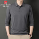 Pierre Cardin Polo à manches longues d'âge moyen de l'âge moyen.