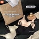 莫代尔新款无痕内衣女小胸聚拢提胸收副乳防下垂文胸运动无钢圈美背胸罩 雾灰紫 XL 36/80 【111-125斤】