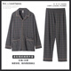 Suzi Extra Gran tamaño Fat Pajamas Pajamas Gran tamaño Mangas largas de algodón de primavera y otoño de primavera y otoño en algodón 220 Jin [Jin equivale a 0.5 kg] Agregue peso para aumentar HDE9905 3XL [sugerido 140180 Jin [Jin iguala 0.5 kg]]]