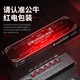 Bull PDU plug-in strip gaming desktop power supply filter socket lightning protection anti-surge plug-in strip leakage overload protection socket drag strip main model filter lightning protection + digital display sub-control 10 sockets + 2U1C 1.5 square 2 meters cable