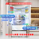 Rongsheng 526pro double purification double system circulation French multi-door four-door refrigerator household ice making first-class energy efficiency air-cooled frost-free BCD-526WD15MPA white national subsidy