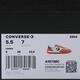 
Converse [大发发] 2025 Women's Chuck Taylor SEASONAL Casual Sports Shoes A15738C 42