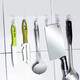 Hooks that don’t need to be punched and stuck to the wall, strong and sticky hooks that won’t fall off behind the door, kitchen and bathroom crystal coat hooks, 1 pack