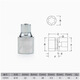 SATA Big Flying Hexagonal Star Sleeve Tool 12.5mm Ratchet Wrench 6-angle Bougain E-type Casing Head 13701 13701/E10
