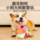 HELLOJOY Dog Toy Ball Sounding Dog Relief Artifact Pet Supplies Bite-Resistant and Energy-consuming Plush Ball