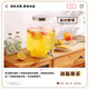 Meichu (Maxcook) Botteille de vin Bouteille de trempage Jar Verre Kimchi Jar Jar Scellé ménage Wine Scelled Medicinal Wine Jar 8 Jin [Jin est égal à 0,5 kg] MCT7371