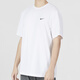 耐克（NIKE）男装夏季速干运动套装 时尚透气休闲短袖T恤短裤健身训练两件套 DV9840-100+DV9858-251 S