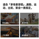 2025春夏季男女中性美式潮牌冰丝运动速干薄款宽松工装长裤15250 黑色 8XL 255-280斤