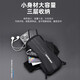 Perfect sports running mobile phone arm bag, thin and thin, three-layer water-repellent fitness arm bag for men and women, thin wrist bag, cool black