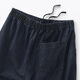 MUJI Women's Washed Denim Conical Pants Women's Pants Women's Clothing 25 Years Fall New Pants BE1VNA5A Dark Blue XL (165/74A)