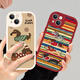 AIGELLEL RUND DOG PISTILE FÜR APPLE 13 MODIFLICHE HABE 15PROMAX SILICON IPHION 16 Lambskin 11 Neues Modell 12 Big Eye Lambskin White-X1484 Redmi Note12Turbo