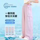 Fleißige Mädchen Sommerhosen Thin Style Girls Ice Seide Widm-Bein Hosen Kinderhosen Mückenmückenfische Hose Sommerhosen 9889 Weiß + 15029 Pink Purple [Set] 120 cm