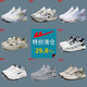 Chaussures en toile de garçons coupés de taille fiable Sports décontractés Summer Mesh Breathable Dad Chaussures Mesh Sports Chaussures 1473 Blanc et Bleu (la taille est petite, 39