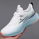 Rickey Jordan RICKY JORDAN brand broken-size men's shoes sneakers men's summer breathable shock-absorbing running shoes soft sole wear-resistant casual travel shoes men QD826 Lanju [mesh style] 41