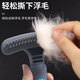 Special depilation for long-haired pet dogs, large dog comb, double-row nail rake comb, dog golden retriever Alaskan pin comb, blue double-row nail palladium comb + fluffy comb