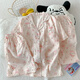 Niedlicher Crayon Shin-Yun-Baumwollpyjamas für Frauen dreiteilige Sommer-Strickjacke Cartoon Home Clothing Set JHX-9901J#Pink Bian Mike M Empfohlen 80-100