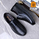 Old Man's Head French Summer Sandals Men's Breatable Hollow Business Casual Choole de cuero para hombres SOLO SOLO SOLO ASOLTA CHABLES MENOS HOMBRES NEGRO 9913 Estilo hueco 44