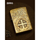 ZIPPO打火机五面深雕康斯坦丁防风男士生日520礼物送男友 银色康斯坦丁(单机不含油)DY9902