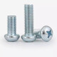 Zhehongdi 4.8 Galvanizado Tornillo redondo Reduck Tornillo extendido Tornillo de disco Carbon Acero azul Bolt de zinc GB818-85 M3*12200