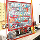 Yonghuan Silk Scarf Mountage sans perte Cadre Ai 90 Frame photo Montage de cheval Cadre d'image acrylique Custom HEXAHELDRIQUE Transparent tridimensionnel entièrement transparent acrylique 9898 cm (carré) Side (5 côtés) Impression