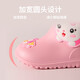 欧育儿童雨鞋女童时尚卡通雨靴小孩水鞋中小童宝宝雨鞋 B1658 粉色小兔 27 内长17cm