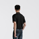
Jinba Men's Clothing (K-Boxing) 7A Antibacterial Milk Silk New Casual Men's Short-Sleeved Polo Shirt Men's Spring and Summer NPPN1595 Black XL