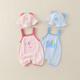 Splash Girl Neworn Baby 2025 Летняя одежда Мужчина и женщины по одному