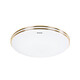 Lámpara de techo LED Panasonic de Panasonic lámpara de oro y borde redondo de dormitorio redondo Simple y atmosférico Atacimiento de la sala de estar de la sala de estar de la sala de estar 18W 18W Lámpara blanca de borde plano HHXC1048L