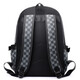 Coach même style sac à dos pour la mode masculine pour hommes pour hommes plaid décontracté plaid grande capacité version coréenne de voyage sac à dos étudiant schoolbag marron plaid 30 * 13 * 45