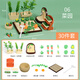 迷你菜园仿真微缩场景模型儿童女孩仿真厨房家居摆件过家家玩具 甜品