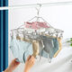 Calcetines cuadrados y múltiples clips para ropa 20/40/60 clips Clips de calcetines a prueba de viento 3527cm29 alambre 40 clips sin anillos