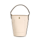 
Longchamp handbag LONGCHAMP Longchamp Epure12 short handle snap buckle open and close cowhide bucket crossbody mini female rice basic package (bag + dust bag)