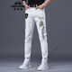 Classic Car (Laoyche) Brand Trendy Brand Jeans Men's Summer Min 2025 Nouveau pantalon décontracté à tendance élastique élastique élastique élastique YL-6221 32 2 pieds 5140-149jin [Jin est égal à 0,5 kg]