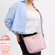 蔻驰（COACH）City Bucket 17 金属Logo徽标  水桶包单肩包 小号 女款 粉色 基础装(包+防尘袋)