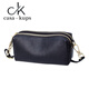 Casa-kups Bolso de embrague Lady Temperament El estilo madre se puede colocar en el teléfono móvil Bolsa de agarre a mano Billet de monedas para mujeres Bolso de cuero suave de moda Negro