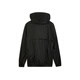Puma (Puma) Retro Silhouette Einfache lässige Kapuzejacke Männer und Frauen besticktes Badge Sport Top 633715 Black-01 S (170/92A)