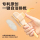 Runyida cat and dog comb, knot-opening and floating hair artifact, pet self-cleaning comb, long hair massage, knotting and hair removal, banana yellow, solves the problem of hair loss from the inside out.