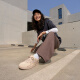 
Nike (NIKE) Jordan official Nike Jordan FLIGHT COURT women's sneakers spring new Fulai shoes FZ9854 200 legend light brown/sail white 37.5